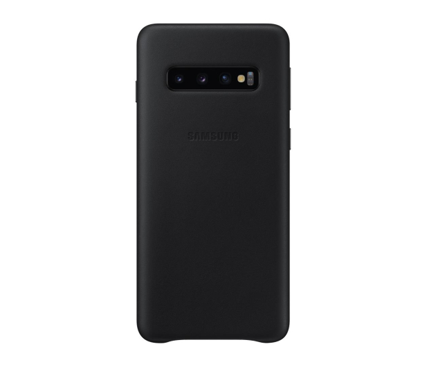 Etui Leather Cover do Samsung Galaxy S10 czarne - 478361 - zdjęcie